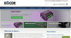 Desktop Screenshot of dycor.com